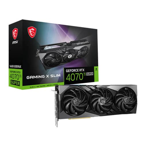 MSI RTX 4070 Ti Super Gaming X Slim 16GB Graphics Card